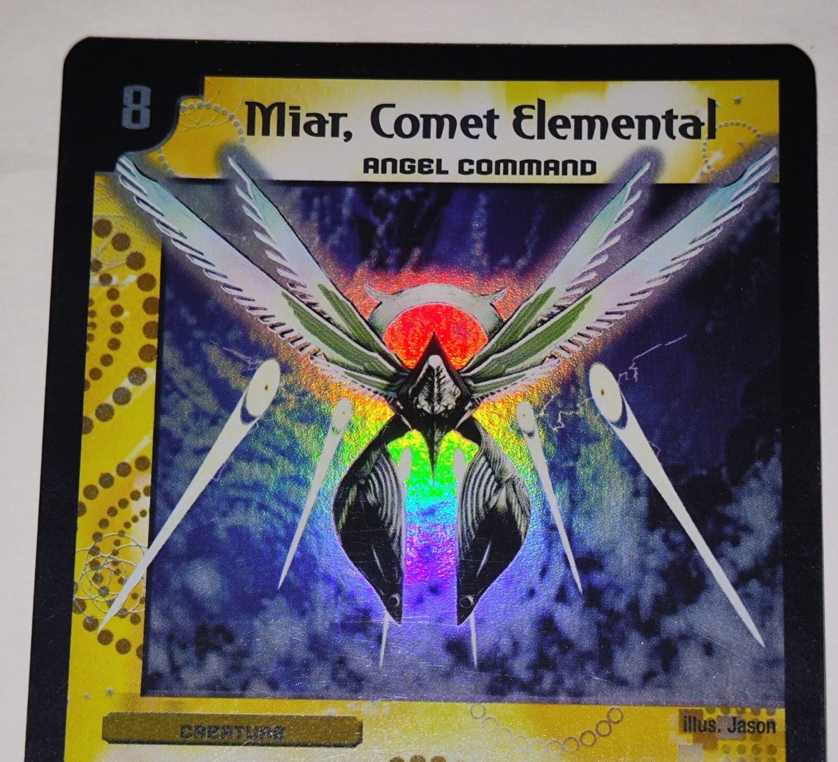 Miar, Comet Elemental DUEL MASTERS ORIGINAL CCG HOLO Super Rare