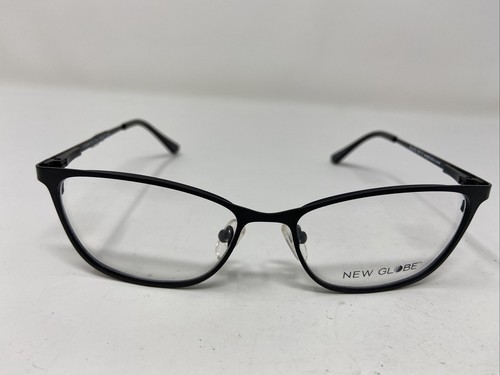 NEW GLOBE EYEGLASSES FRAME L5168-P BLACK 52-17-135 FULL RIM IB42