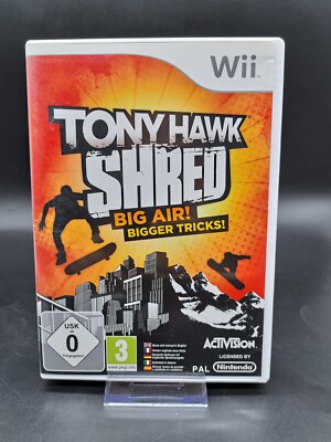 Tony Hawk - Shred - Nintendo Wii Spiel - PAL - OVP - Englisch