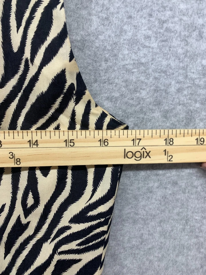 Vestido para mujer Spenser Jeremy talla 4 estampado animal, sin mangas  Foto 4 de 4