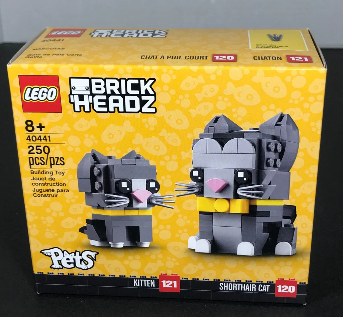 LEGO BrickHeadz Chats à poil court 40441