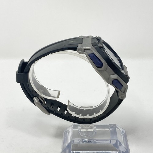 Timex Ironman Reloj Hombre Digital Negro Gris Frecuencia Cardíaca 10 Vueltas Alram Batería Nueva - Imagen 7 de 20