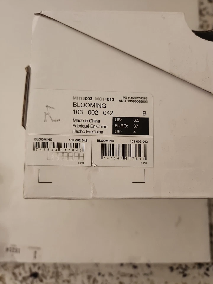 Call It Spring Size 6.5 M Blooming ankle strap clear - Image 2 of 4