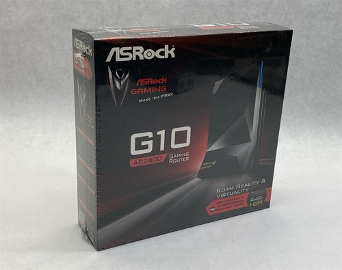 Asrock G10 AC2600 Wireless Wifi Gaming Router 90-XRH000-14QEA0 New Sealed