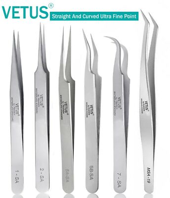 Original Vetus Wimpernverlängerung Pinzette Vetus Russian Volume alle Modelle 