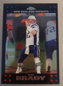 2007 Topps Chrome Tom Brady #TC6 New England Patriots