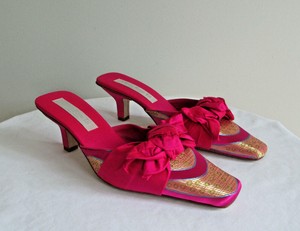 rose gold designer heels