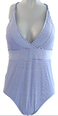 VINEYARD VINES MARLIN VINEYARD STRIPE FEEDER SCONSET ONE PIECE SWIMSUIT SZ XXS