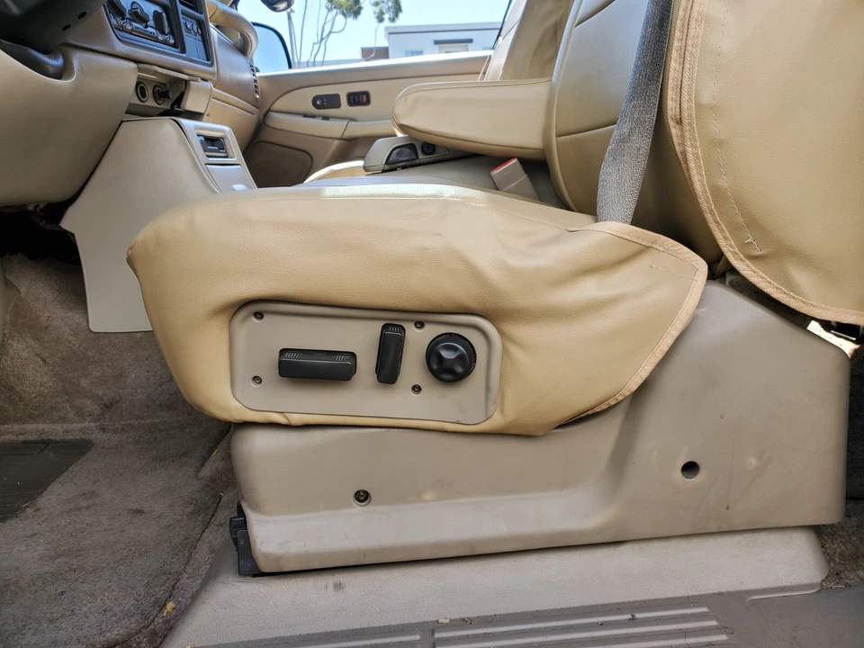 FUNDAS DE ASIENTO DELANTERAS PARA HUMMER H2 2003-2009 IGGEE S. CUERO AJUSTE PERSONALIZADO 13 COLORES Foto 2 de 4