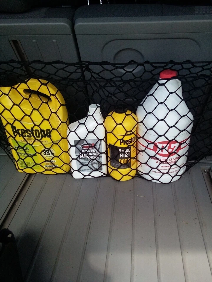 Bancos traseiros porta-malas estilo envelope organizador rede de carga para PONTIAC VIBE 2003-2010 - Imagem 3 de 4