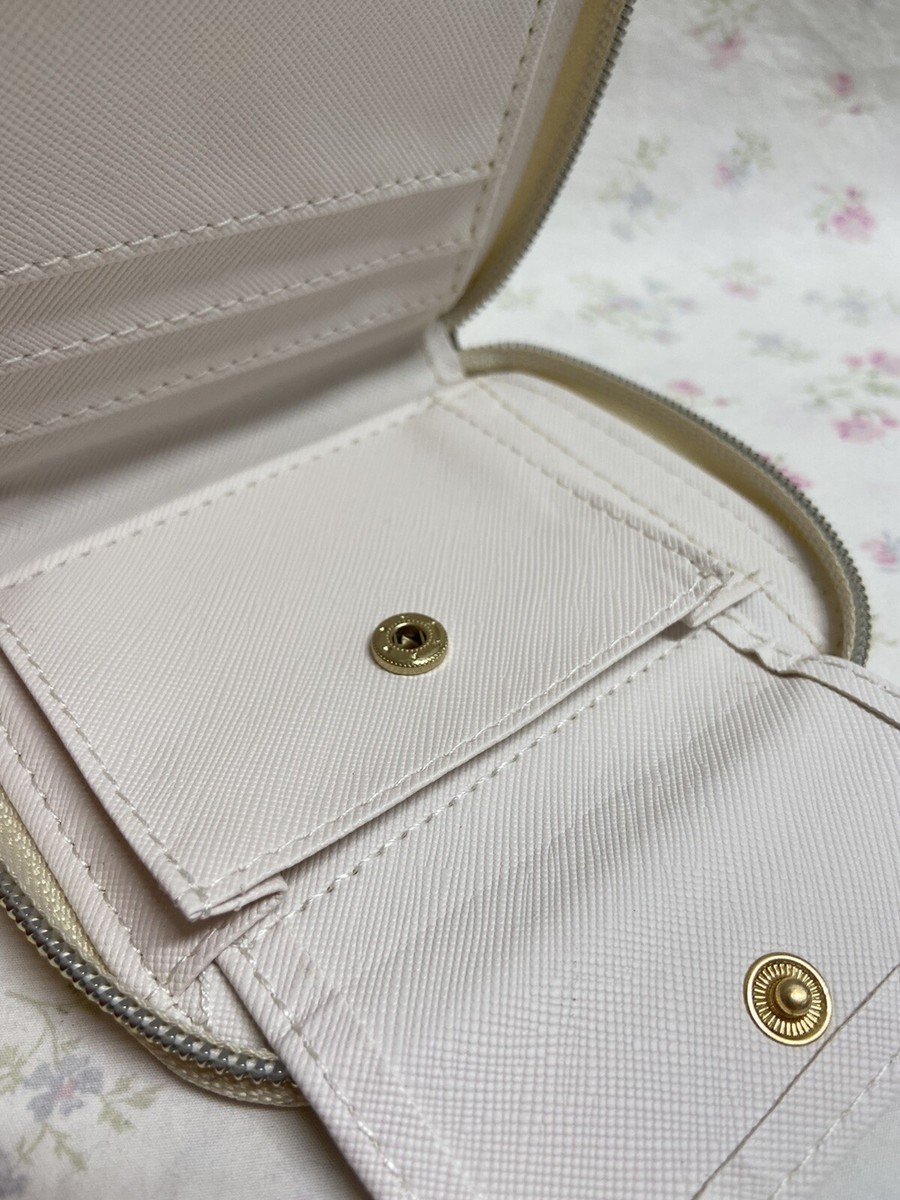 JILL by JILLSTUART Garden Floral Two Fold Zip Wallet