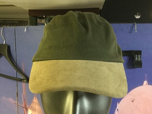 Vintage GAP leather brim Strap-back Hat 