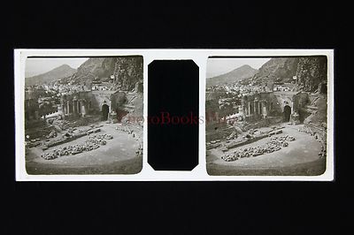 Italy Italia Taormina Theatre Greek Trip of The Magazine General Sciences 1909