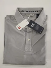 Cutter & Buck Men Short Sleeve Cotton Advantage Polo Shirt POLISHED Size L