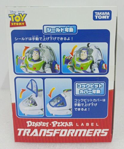 Takara Tomy Disney Label Transformers Buzz Lightyear Spaceship - Picture 2 of 4