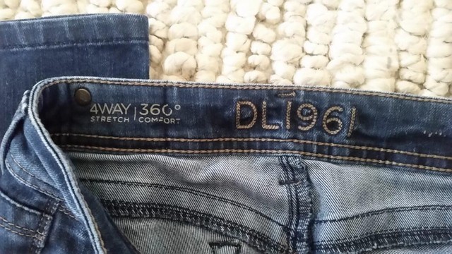 DL1961 Milano Boot Cut Jeans 4 Way Stretch 360 Comfort Denim Dark Wash - SIZE 25 | eBay