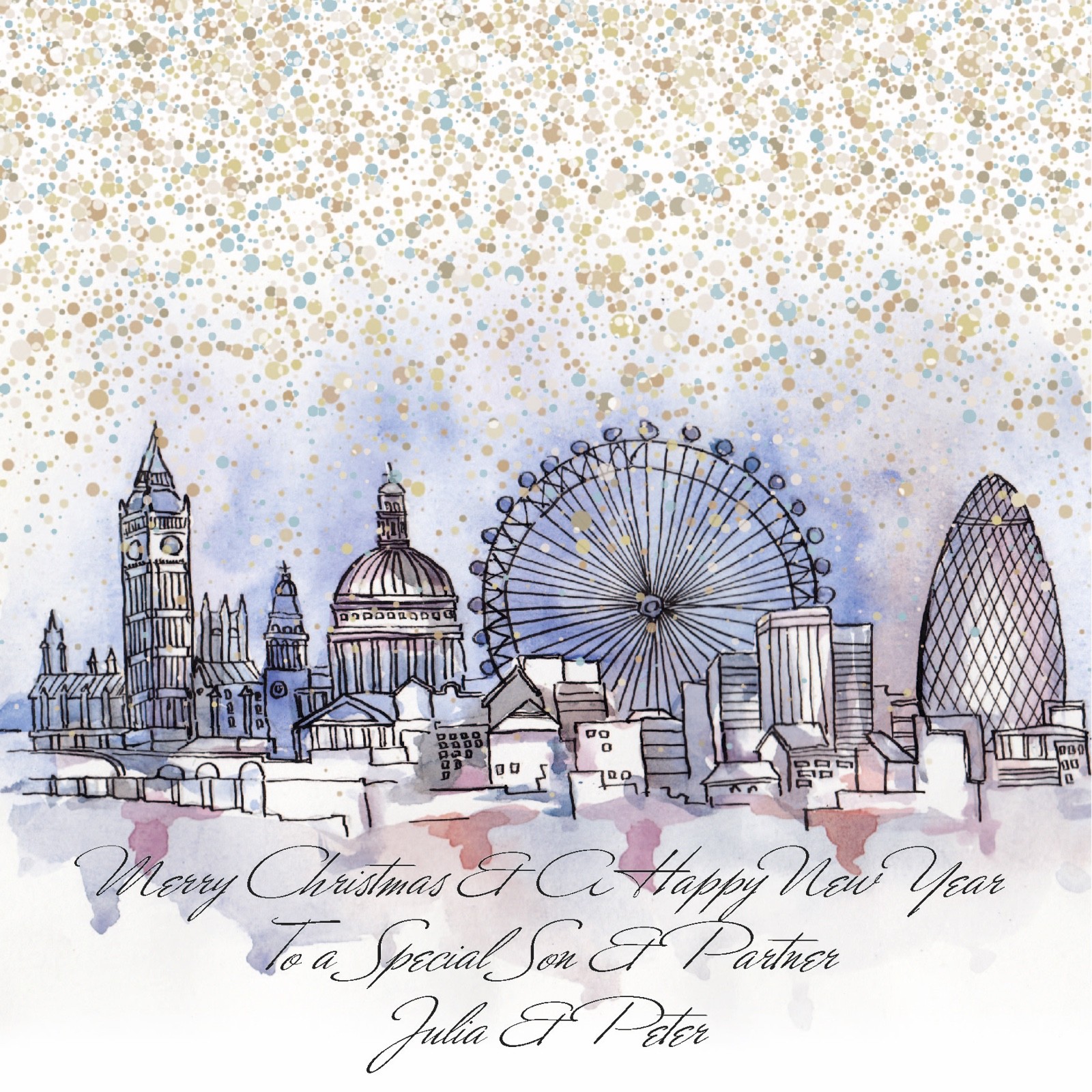 handmade-personalised-christmas-card-london-christmas-mum-dad-son