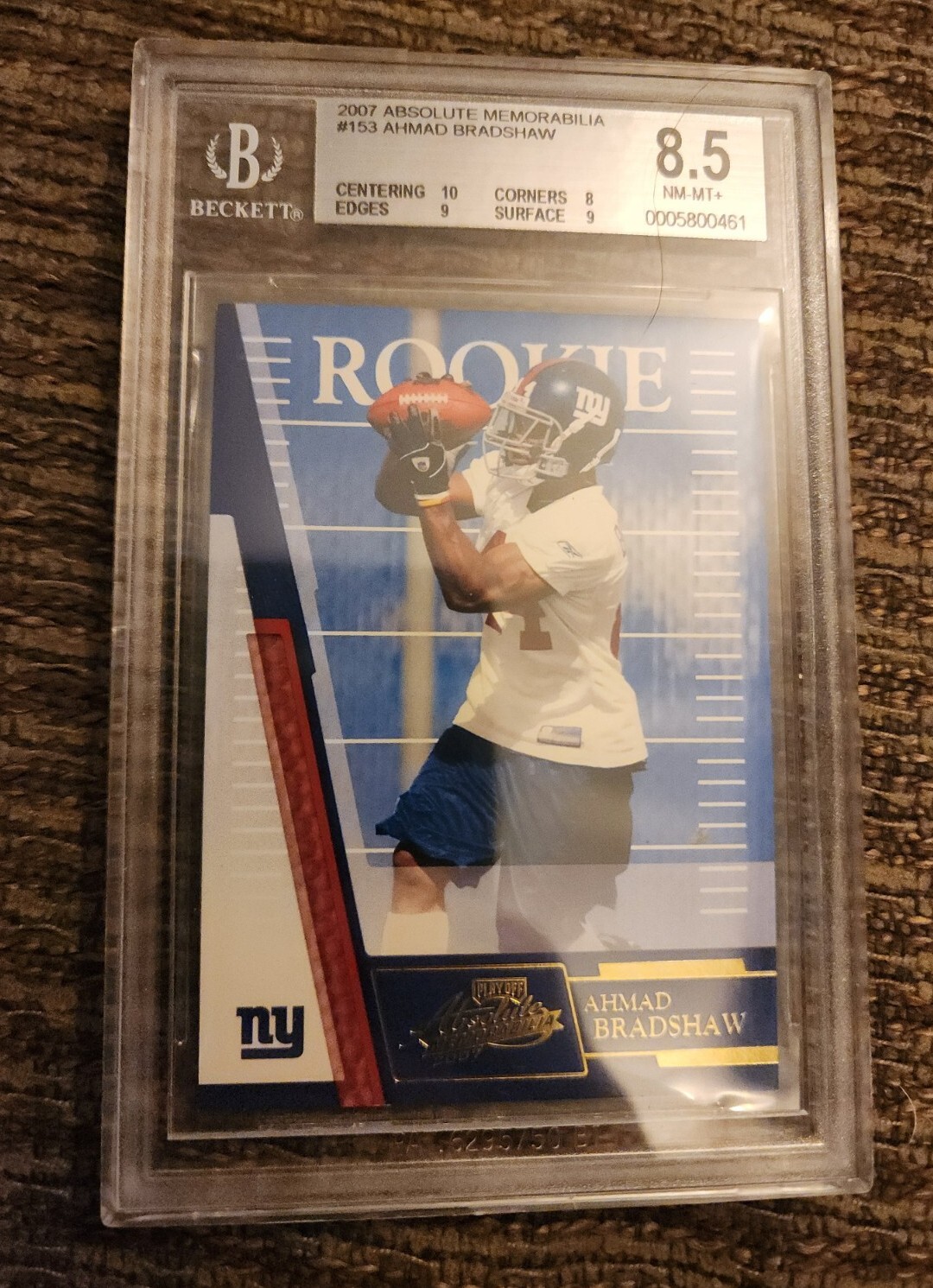 Ahmad Bradshaw Playoff Absolute Memorabilia #153 Base