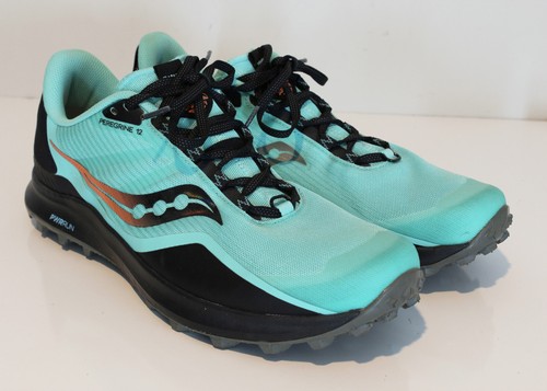 Peregrine 12 'Cool Mint Zest' S20737 125 Trail Running Shoes Sneakers Men's 12 - Picture 5 of 9