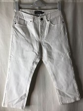 Dean St. Troper France Women's Capris, White Cotton Blend Pants Varies Sizes New