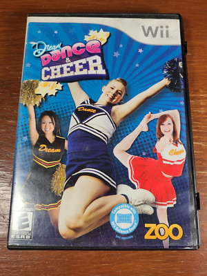Dream Dance & Cheer (Nintendo Wii, 2009) Complete w/ Manual CIB Tested