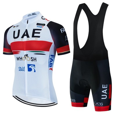 UAE Fahrradbekleidung Jersey Herren Set MTB Rennrad Uniform Shorts Man Mountain