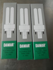 3 Damar Compact Fluorescent Double Twin Tube 4-Pin Dimmable Bulb