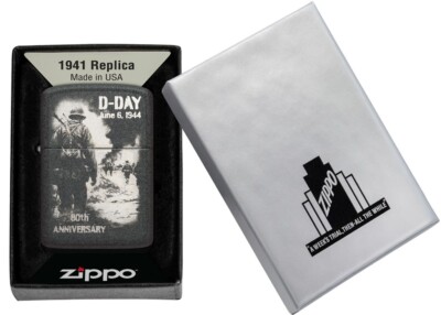 Zippo 46261 80th Anniversary D-Day Collectible Numbered to 10000
