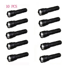 10PCS Wholesale Ultra Fire WF-502B Single Mode 10W Power LED 1200LM Flashlight