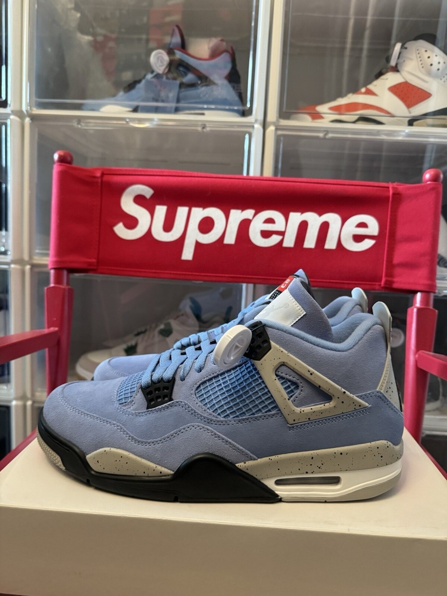 Size 11 - Jordan 4 Retro University Blue 194501088374| eBay