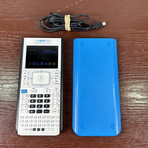 Texas Instruments TI Nspire CX II Graphing Calculator with charger USB