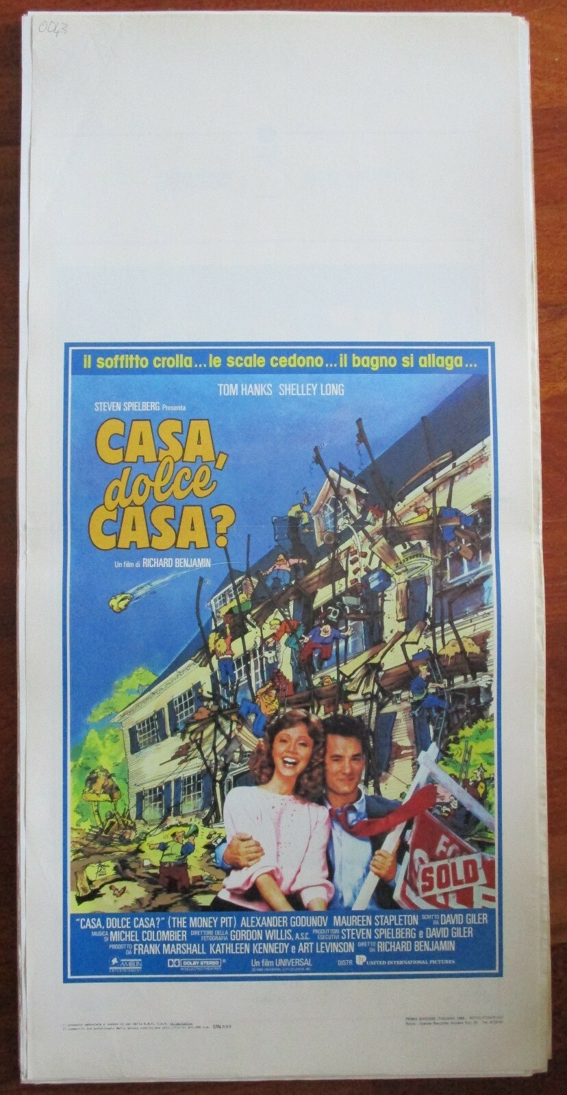 Locandina originale film Casa dolce casa (1997) - Regia di Rob Sitch