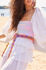 NEW Loveshackfancy Shaw Dress in Butter Yellow Size: P XXS $425