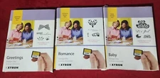 New Xyron bundle Romance, baby, and greeting Design Disc's #24124  #24128 #24126