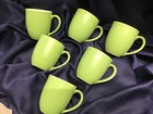 6 NORITAKE COLORWAVE APPLE GREEN STONEWARE MUGS new! NEVER USED! EXCELLENT! 🍏🍏 — photo 3