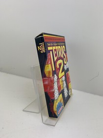 Tetris 2 (NES 1993) cartridge and box, no maual, tested