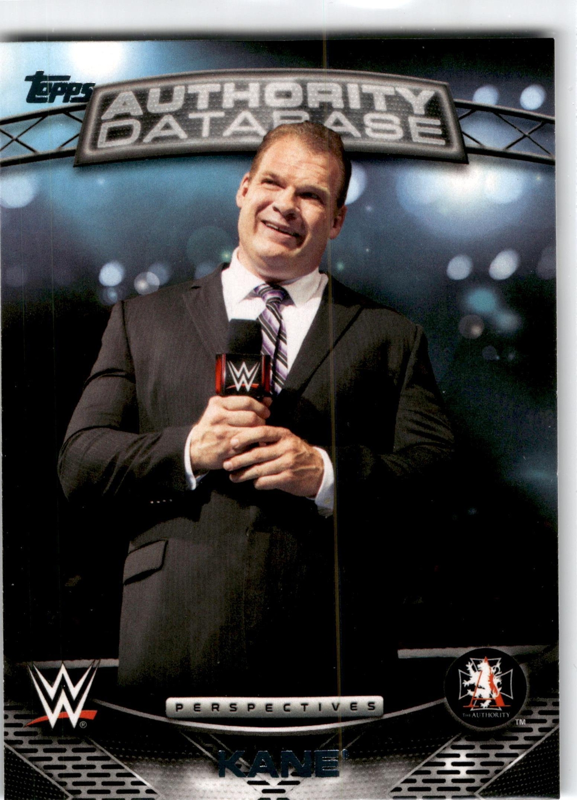 2016 Topps WWE #4A Kane Authority Database