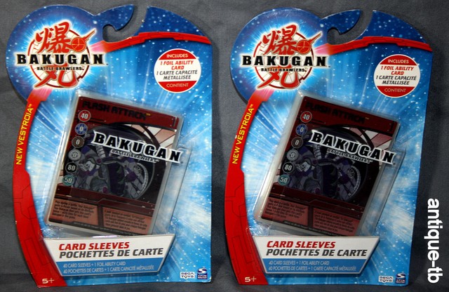 bakugan card sleeves