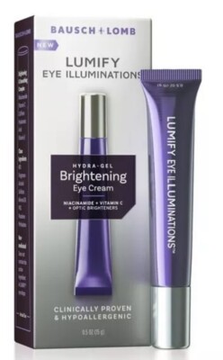 Lumify Eye Illuminations Hydra-Gel Brightening Eye Cream Vitamin C 0.5 Fl Oz