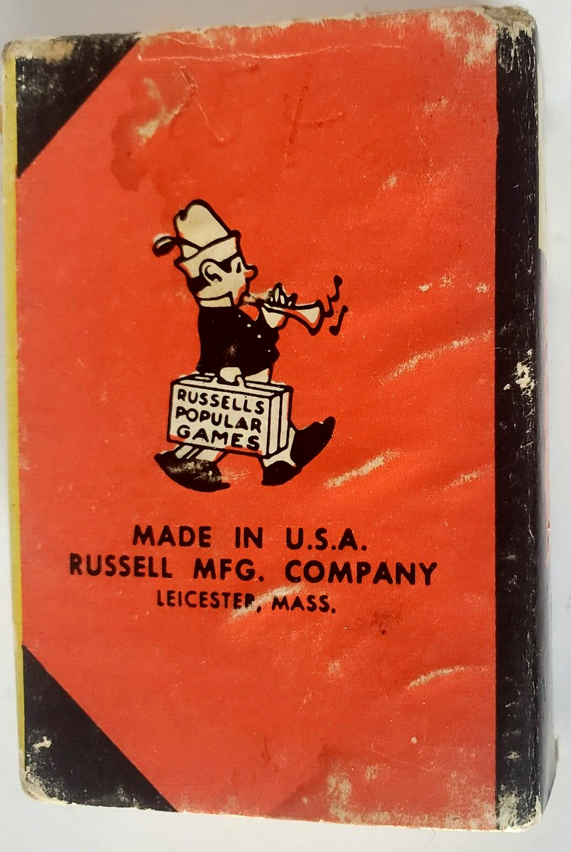 1946 Disney's Donald Duck Game Vol. 1 Russell MFG. 50-Cards DD#62