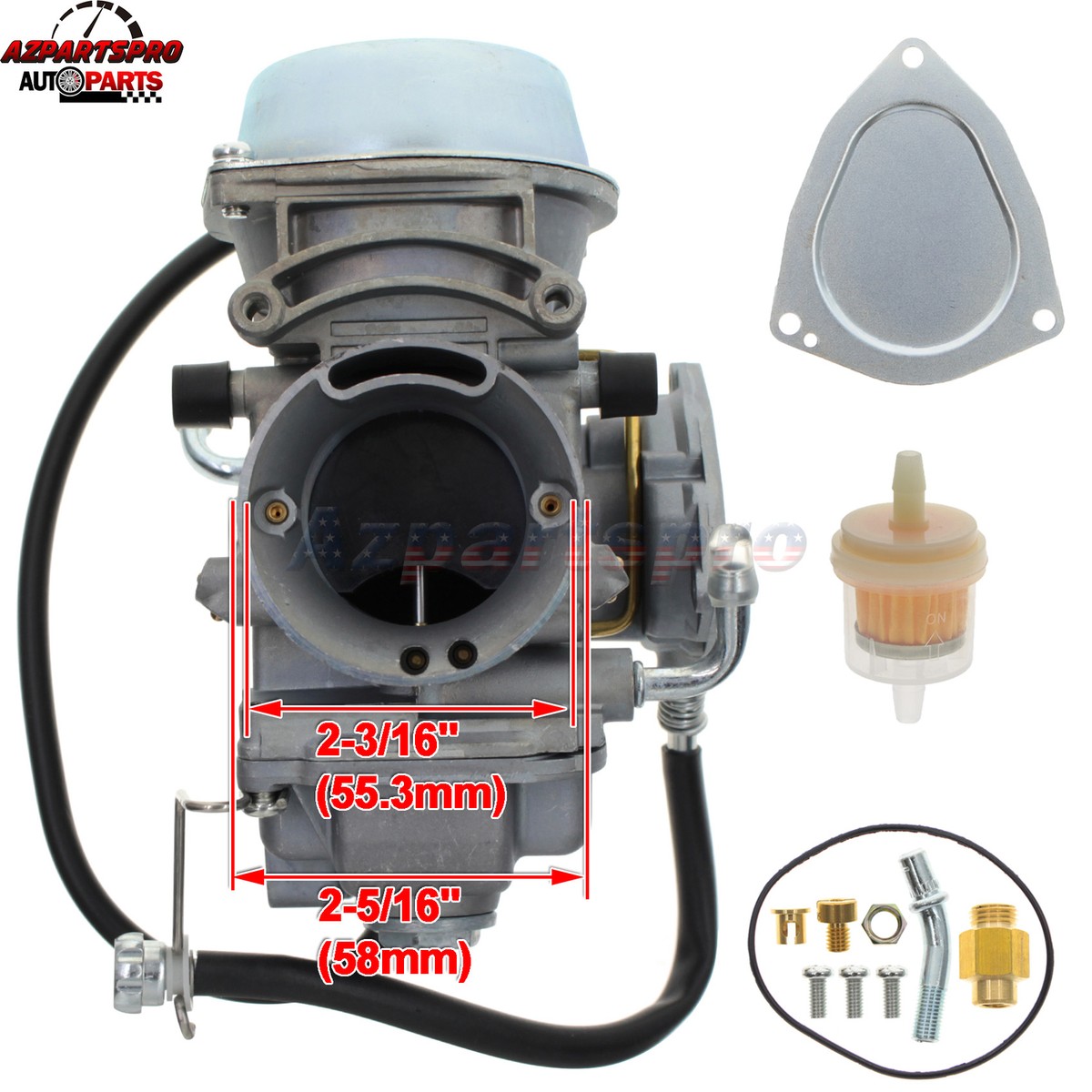Carburetor For Polaris Sportsman 500 HO 2001-2013, Scrambler - Foto 3