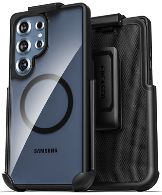 Samsung Galaxy S25 Ultra Slimshield Clear Case with Belt Clip Holster