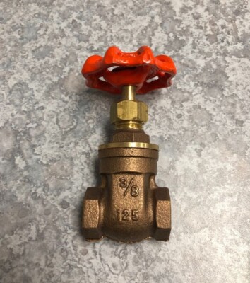 DynaQuip GVH2.AN20 3/8'' Gate Valve
