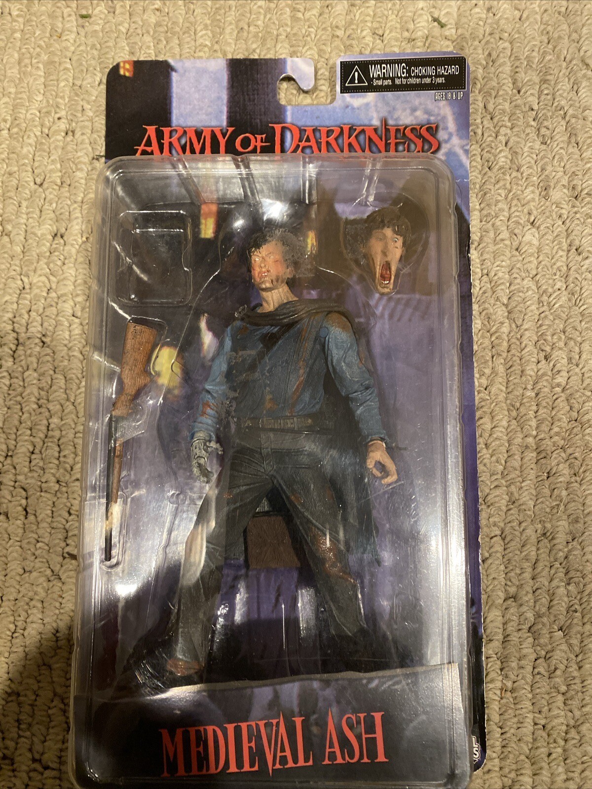 NECA Army of Darkness "MEDIEVAL ASH" *NEW* Reel Toys Cult Classics 2010