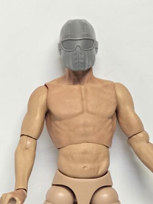 3d Printed G.I. Joe SNAKE EYES V4 HEAD  1:6 12'' SCALE  Hot Toys Diamond 