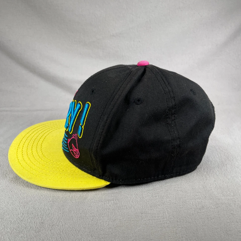 Angry Birds Hat Mens One Size Black Snapback Cap Embroidered Blockhead - Image 2 of 4