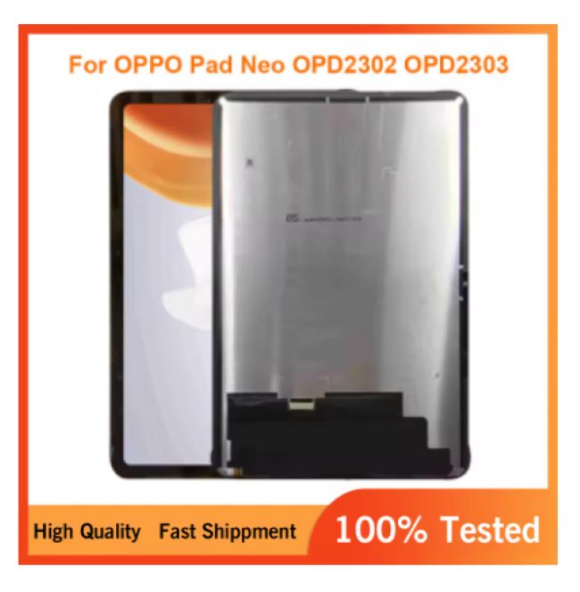 For OPPO Pad Neo OPD2302 OPD2303 LCD Display Touch Screen