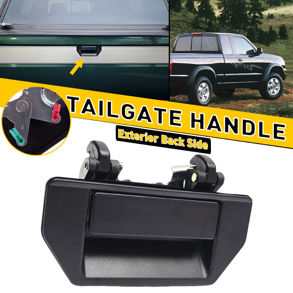 For 86-97 Nissan Pickup 98-00 Frontier Black Tailgate Handle For 86-97 Nissan Pickup 98-00 Frontier Black Tailgate Handle