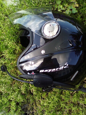 Motorradhelm Bayard Gr. S mit original Harley Davidson Boom Headset integriert