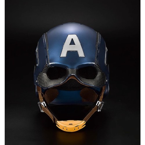 Killerbody Captain America Cosplay 1:1 Wearable Helmet Mask W/ Base Collect Gift - Picture 6 of 18
